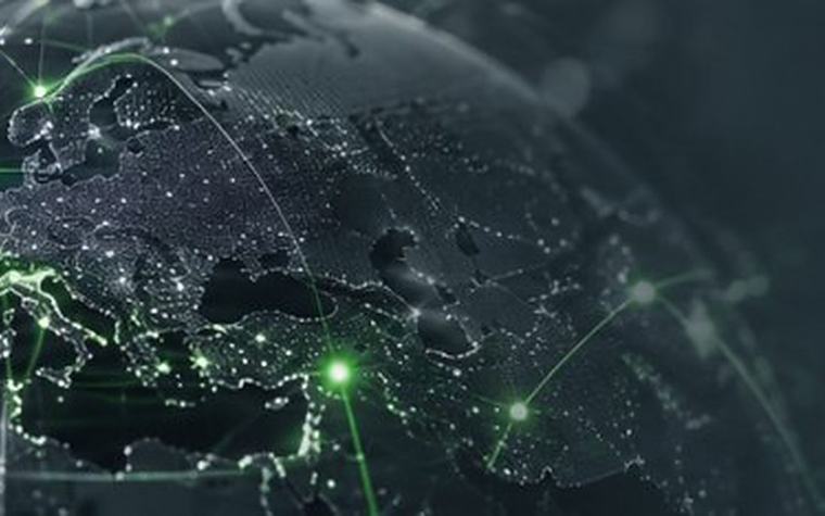 CRISAM® Bildwelt: vernetzte Datenpunkte