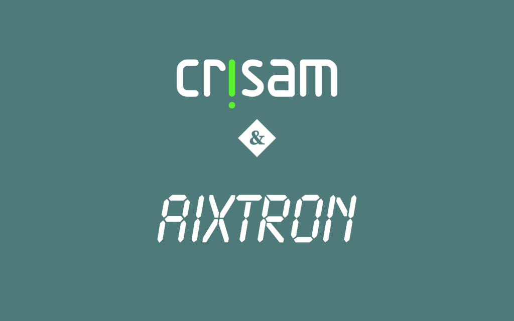 CRISAM® und AIXTRON Logo