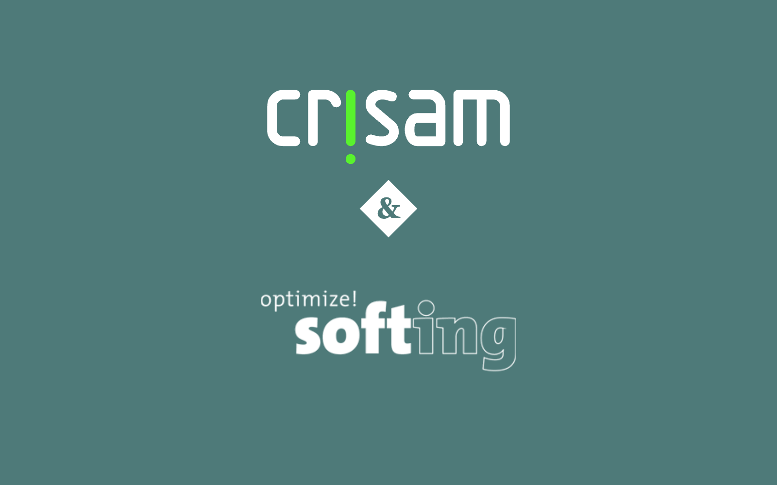 CRISAM® und Softing Logo