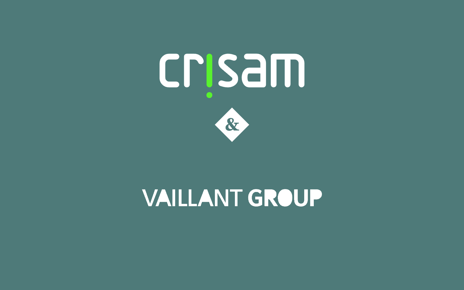CRISAM® und Vaillant Group Logo