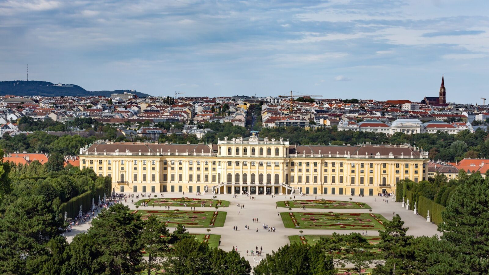 Ausblick über Wien