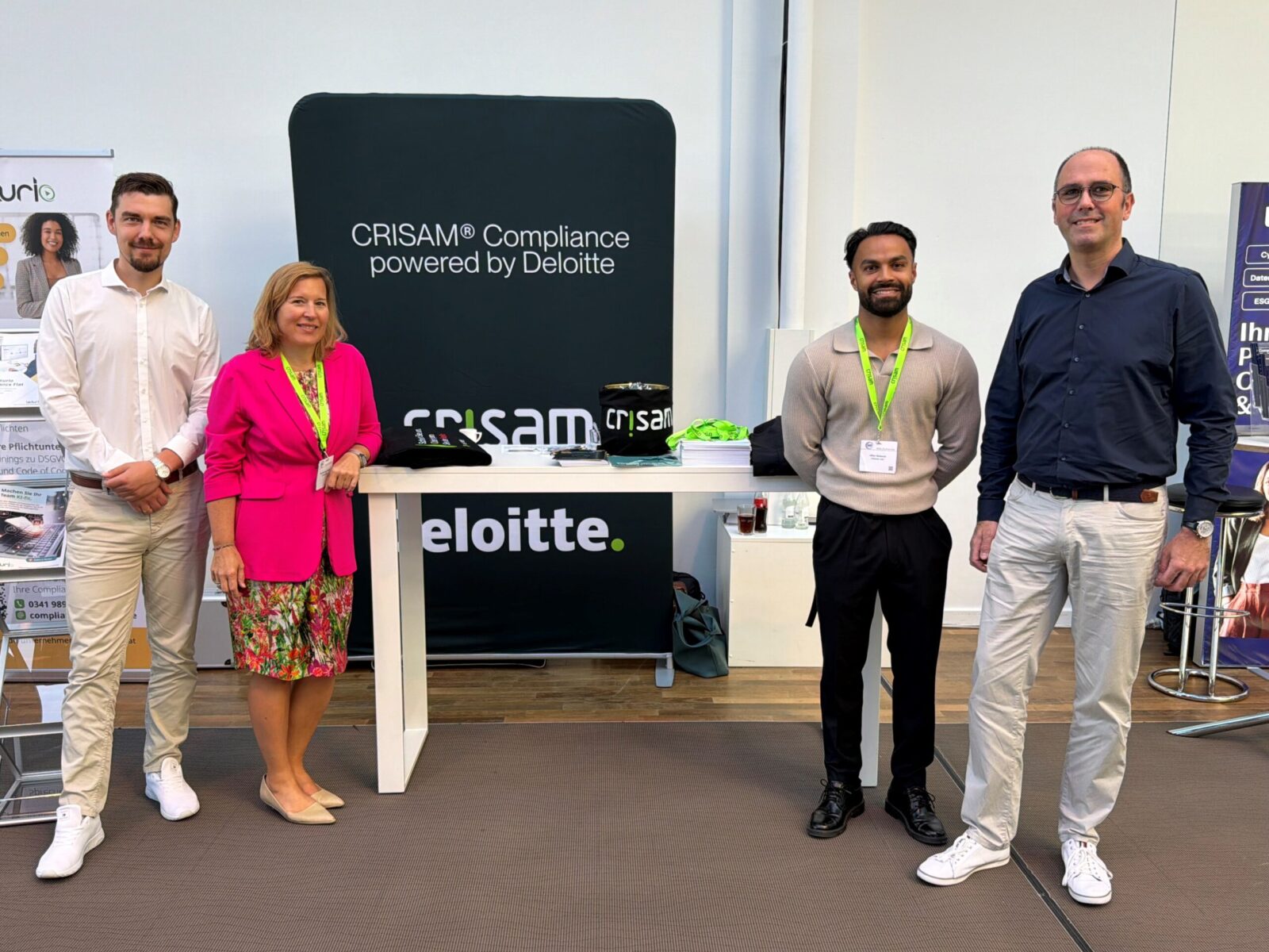 CRISAM (Schmitz, Bohmfalk und Mubarek) + Deloitte vor Banner